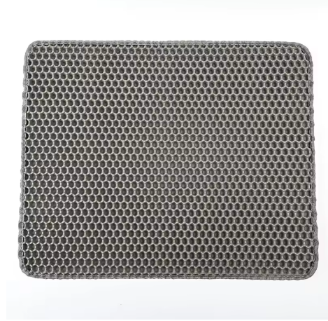 Tapis de litière pour chat double couche