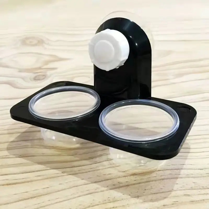 Mangeoire pour reptiles avec ventouse – bol d’alimentation pour terrarium, lézard, gecko, tortue et caméléon