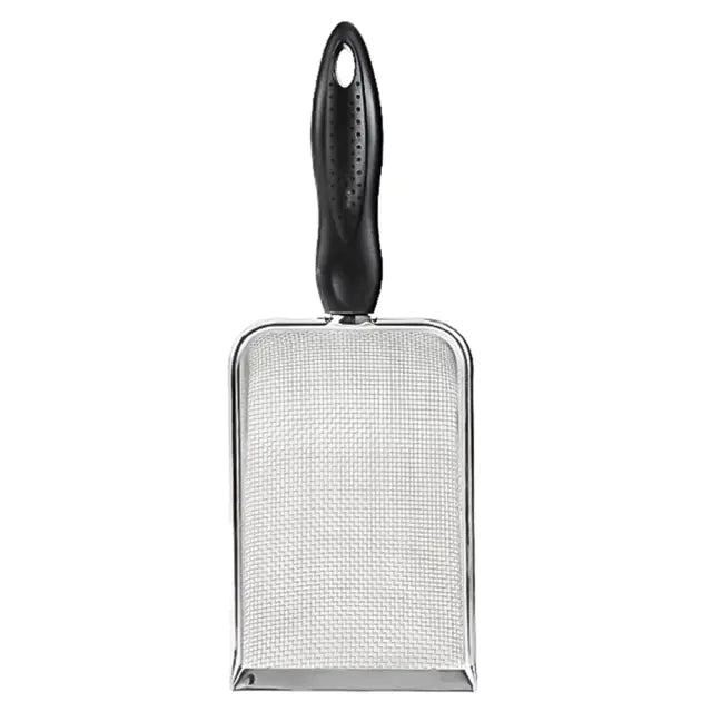 Tamis à Sable en Acier Inoxydable pour Reptiles – Pelle à Substrat Pratique et Durable