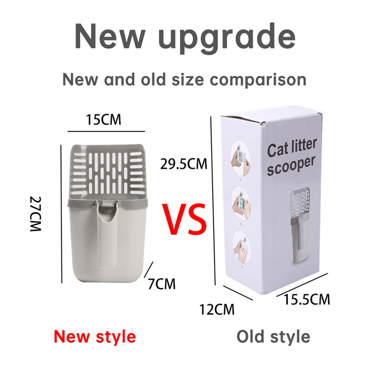 Pelle Intégrée pour Litière de Chat – Nettoyage Facile et Rapide