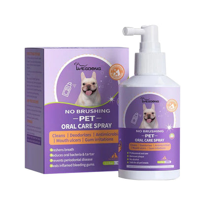Spray Nettoyant Dentaire pour Chiens et Chats – 50 ml | Yegbong