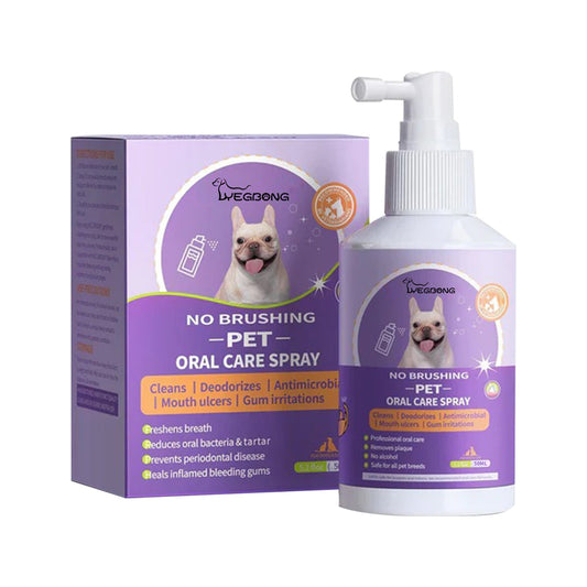 Spray Nettoyant Dentaire pour Chiens et Chats – 50 ml | Yegbong