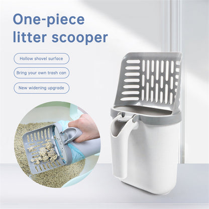 Integrated Cat Litter Scoop – Quick and Easy Cleaning