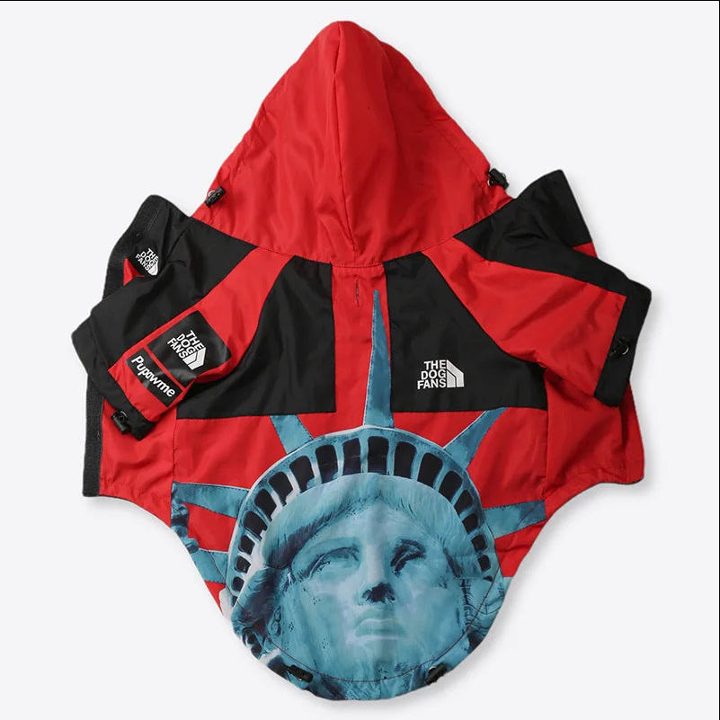 Imperméable pour Chien avec Capuche - Protection Complète et Design Adorable