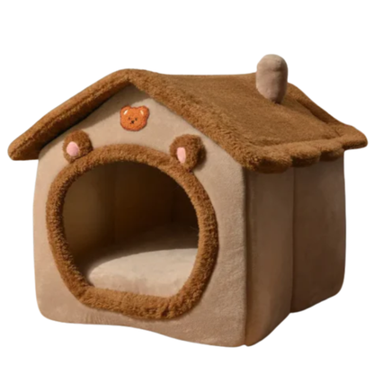 Universal enclosed kennel for cats and dogs