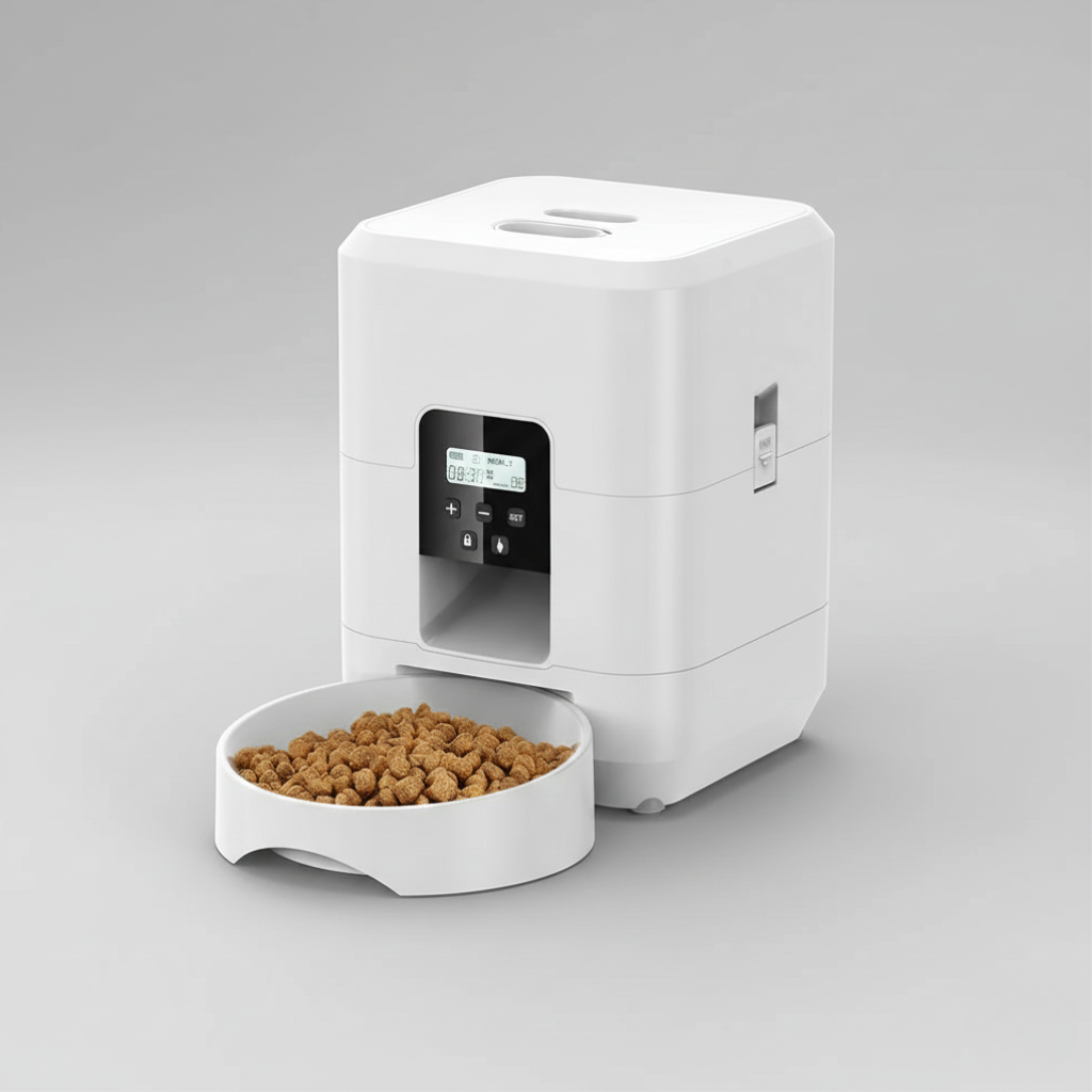 Mangeoire Automatique Intelligente 2L avec Caméra - Distributeur Connecté pour Chats & Chiens