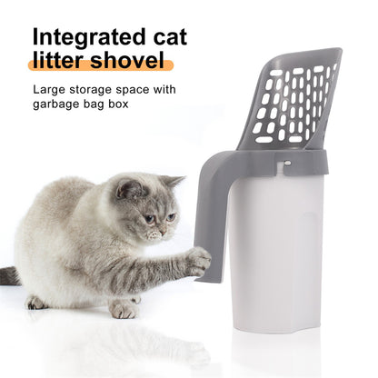 Integrated Cat Litter Scoop – Quick and Easy Cleaning
