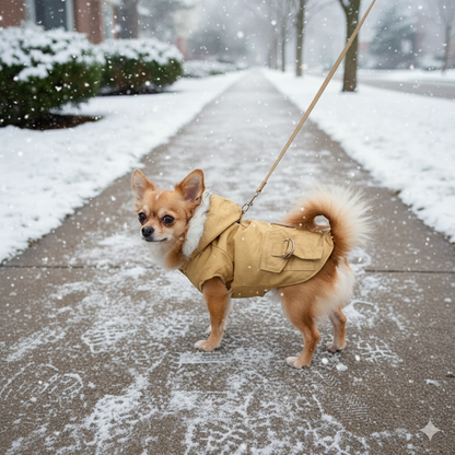 Manteau d'Hiver Chaud pour Petit Chien