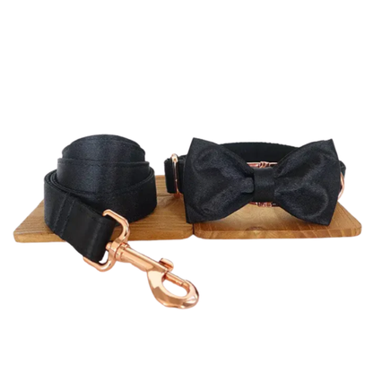 Matching leash and collar set