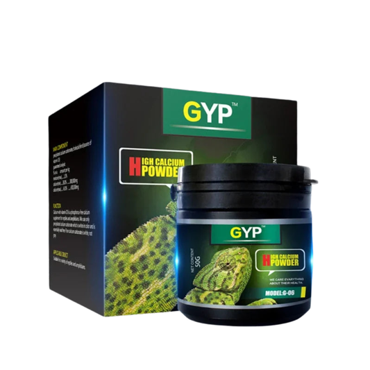 Supplément de calcium pour reptiles – Poudre à haute teneur en calcium pour lézards, tortues, caméléons, geckos, serpents et amphibiens