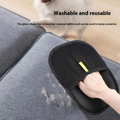 Dog and Cat Grooming Glove - 2-in-1 Anti-Hair Brush 