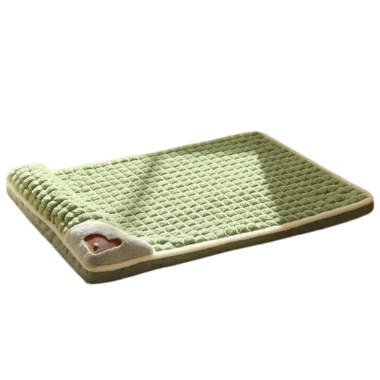Lit chaud pour chiens et chats – panier d’hiver confortable, amovible et lavable, couchage douillet pour petits et moyens animaux