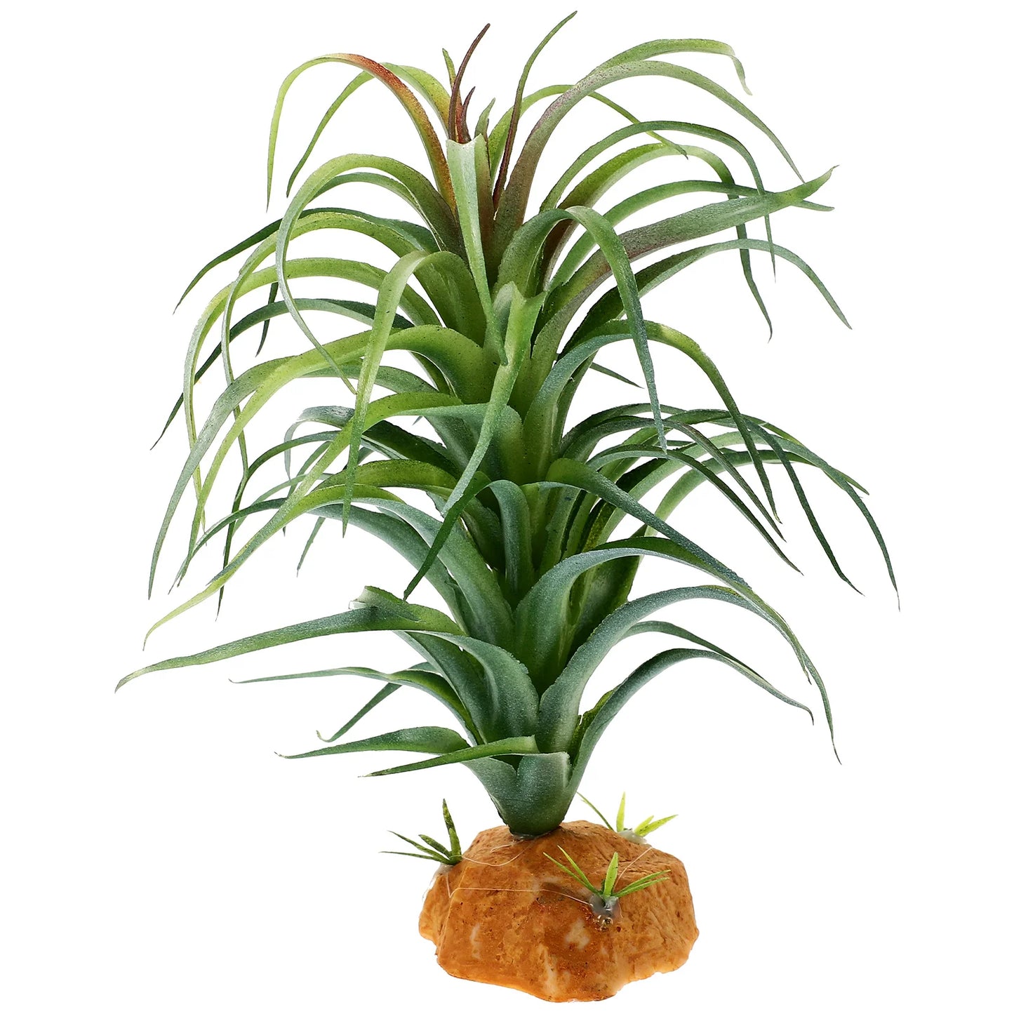 Plante décorative artificielle pour terrarium – Accessoire reptile réaliste (lézard, gecko, tortue, serpent)