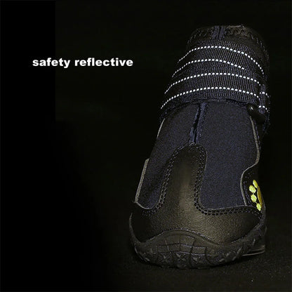 Bottes Imperméables pour Grand Chien - Protection 4 Pattes avec Semelle Antidérapante