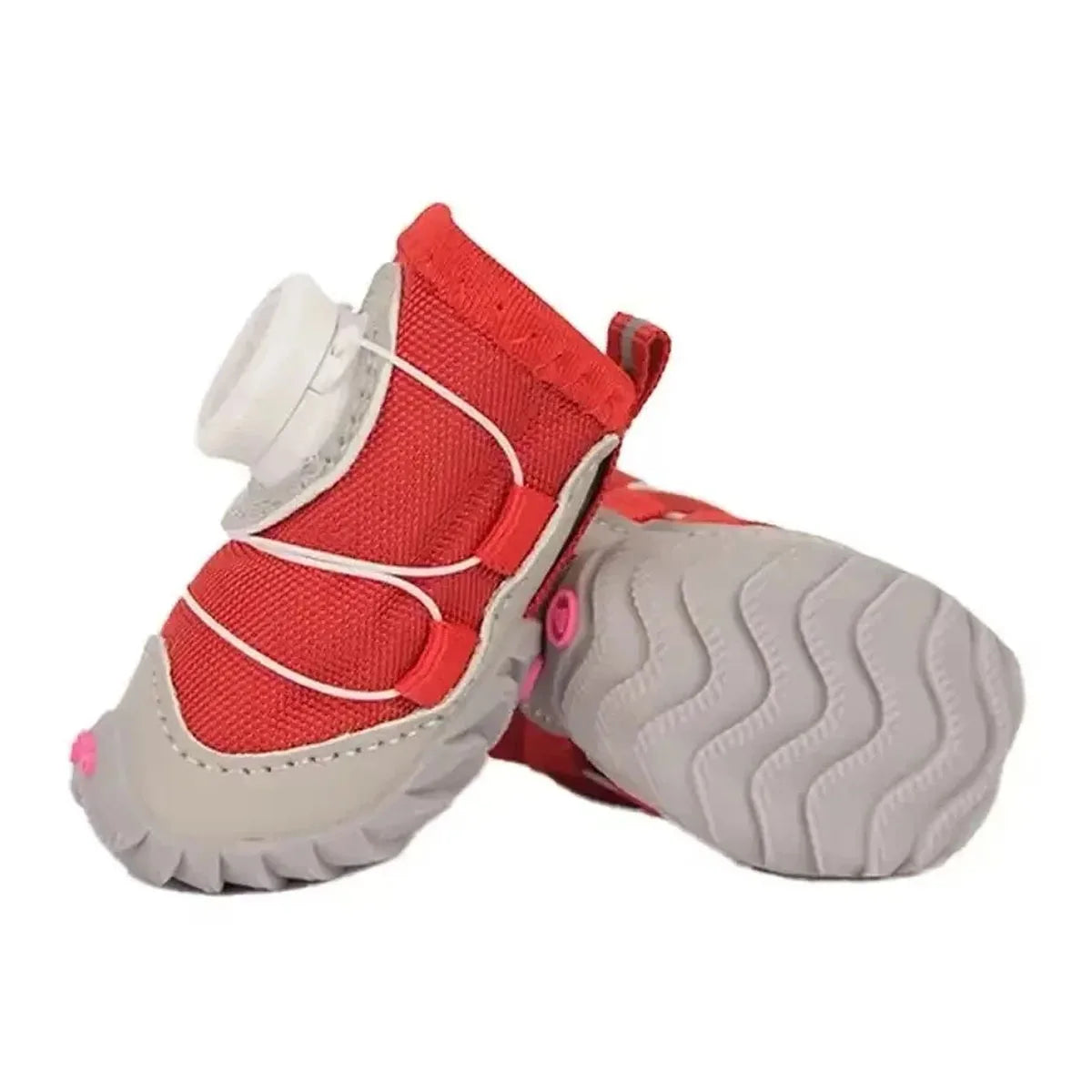 Chaussures d’hiver pour animaux de compagnie – chaussures chaudes en polaire pour chiots, bottes de neige imperméables pour petits chiens