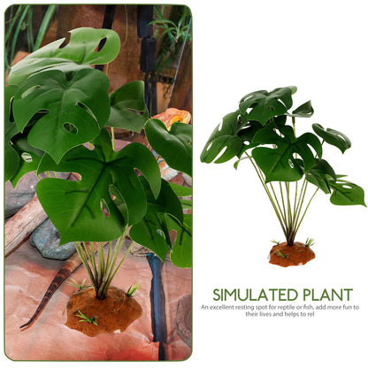 Plantes Artificielles pour Reptiles – Décor Terrarium Réaliste & Durable