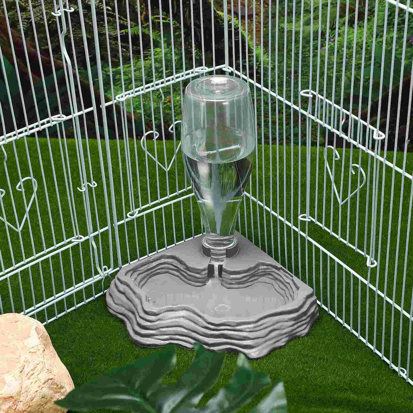 Abreuvoir automatique pour reptiles – distributeur d’eau pour terrarium, lézards, geckos et tortues