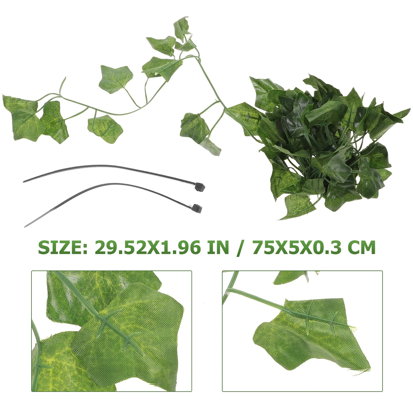 Vignes artificielles pour reptiles – Décor jungle réaliste & zone d’escalade naturelle