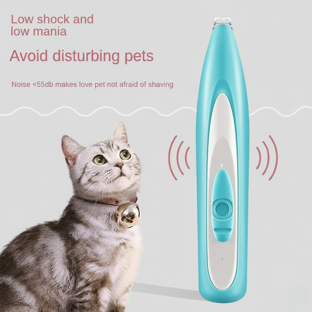 Tondeuse Électrique Silencieuse – Toilettage Professionnel Sans Stress à la Maison