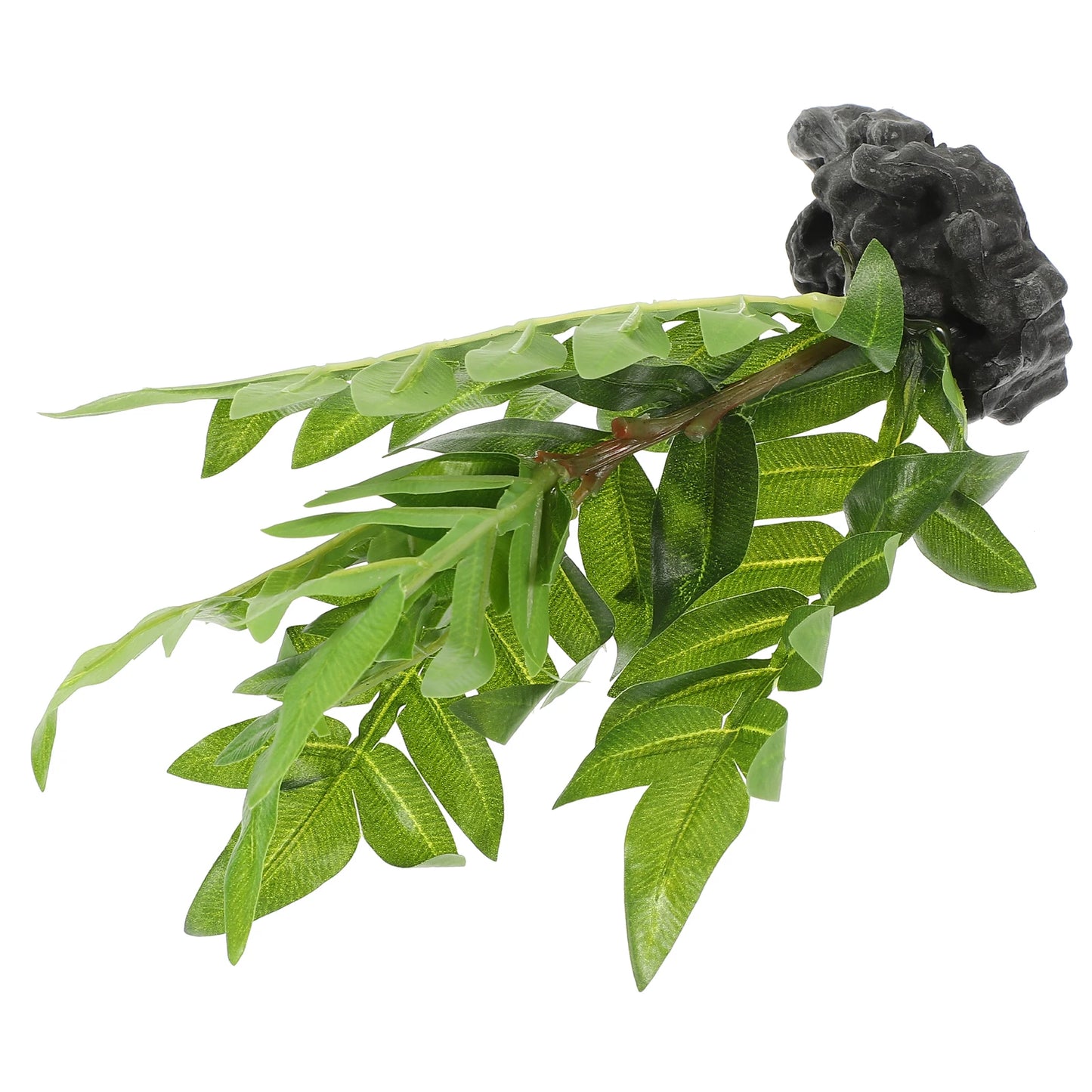 Plantes décoratives pour décoration d'habitat de lézard, décoration de Reptiles en résine