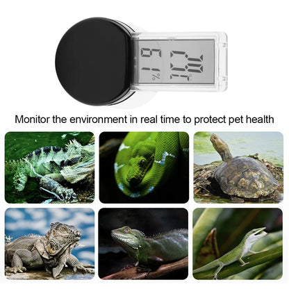Hygromètre électronique étanche pour reptiles – moniteur de température et d’humidité