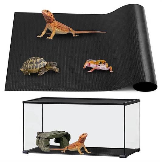 Tapis de substrat pour reptiles – revêtement lavable et antidérapant pour terrarium