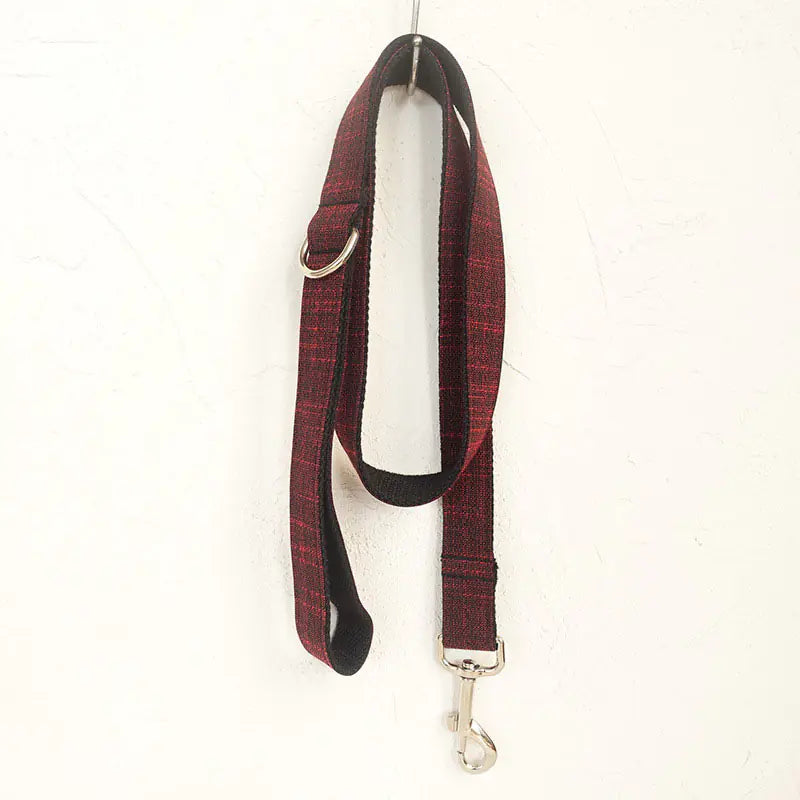 Ensemble harnais, laisse et nœud papillon – Style britannique élégant pour chien