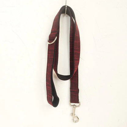 Ensemble harnais, laisse et nœud papillon – Style britannique élégant pour chien